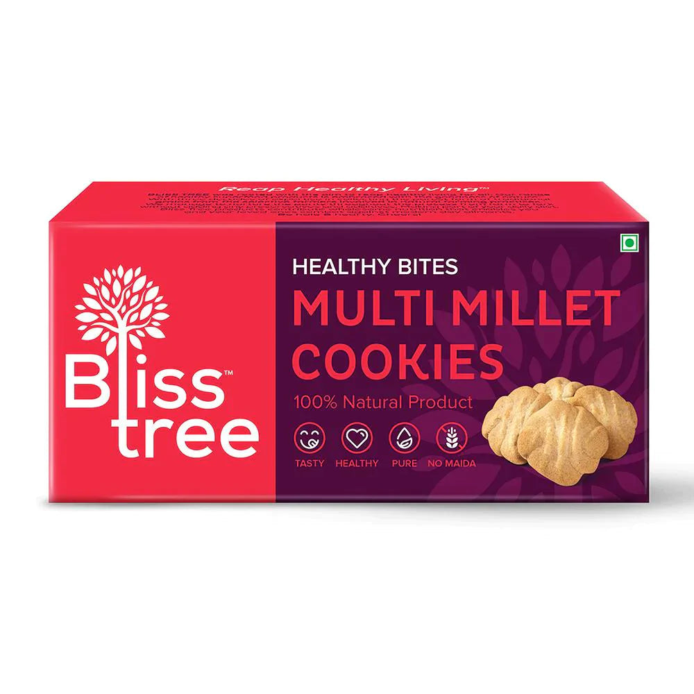 Blisstree Multi Millet Cookies - 75g